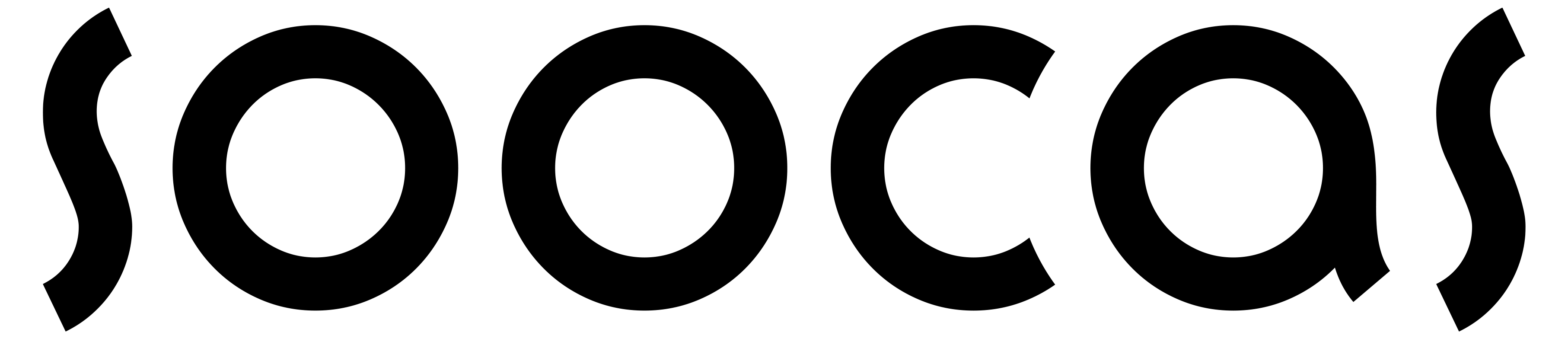 logo of soocas.com, black theme